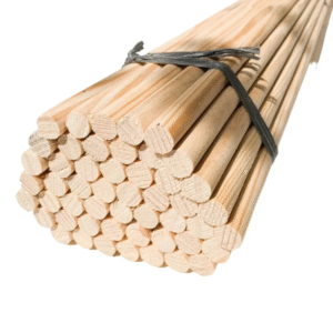 Bastões de madeira para estrutura de banners em Palmas