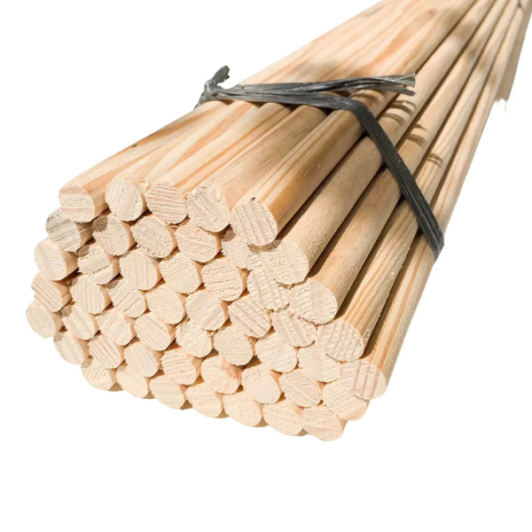 Bastões de madeira para estrutura de banners em Palmas