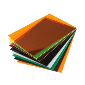 Chapas em acrílico e polímeros técnicos em diferentes espessuras